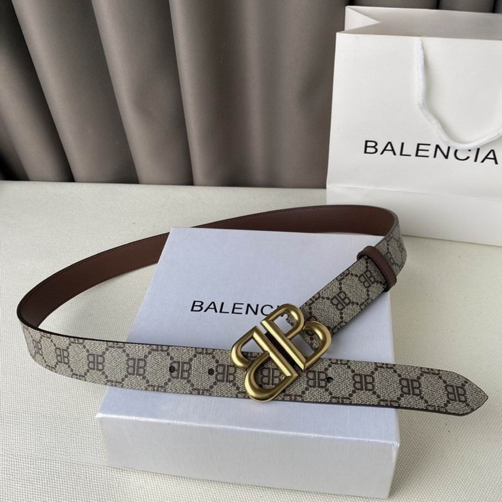 Heritage Monogram Buckle Belt