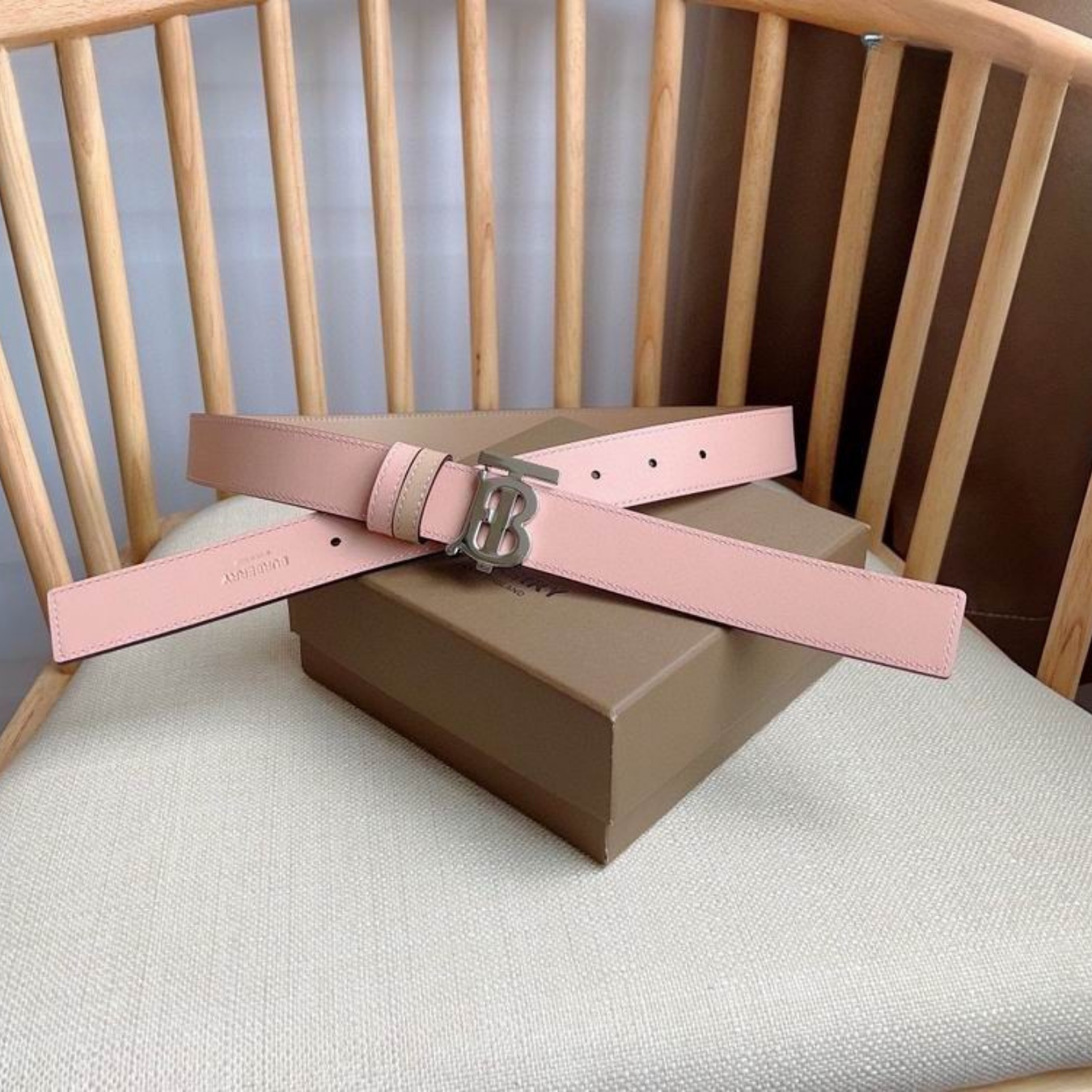 Heritage Monogram Buckle Belt