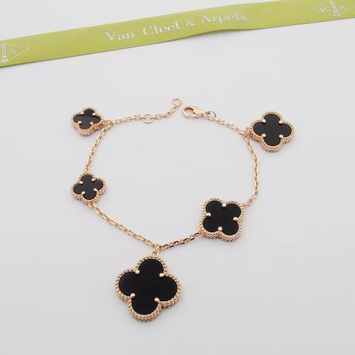 Midnight Clover Luxe Bracelet