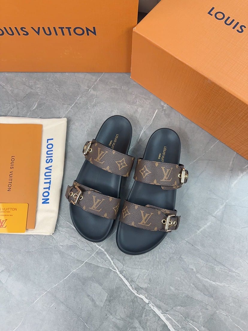 Monaco Double Strap Slides