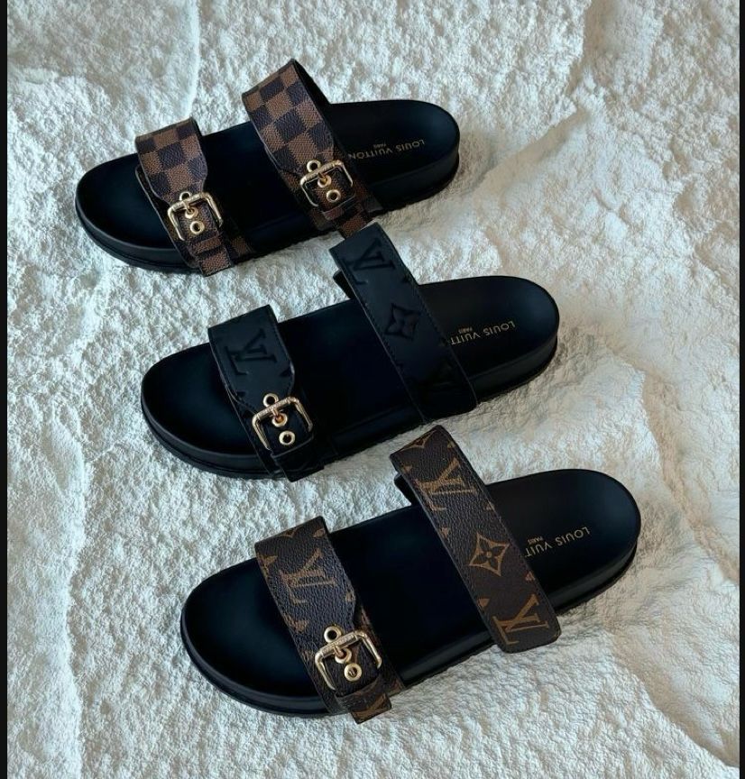 Monaco Double Strap Slides