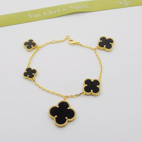 Midnight Clover Luxe Bracelet