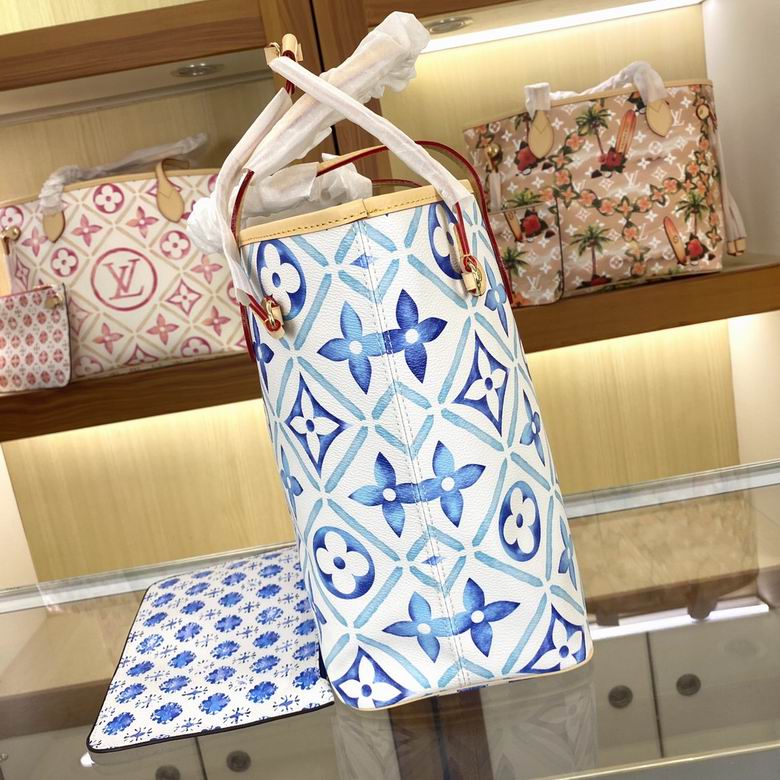 Blue Riviera Tote Set