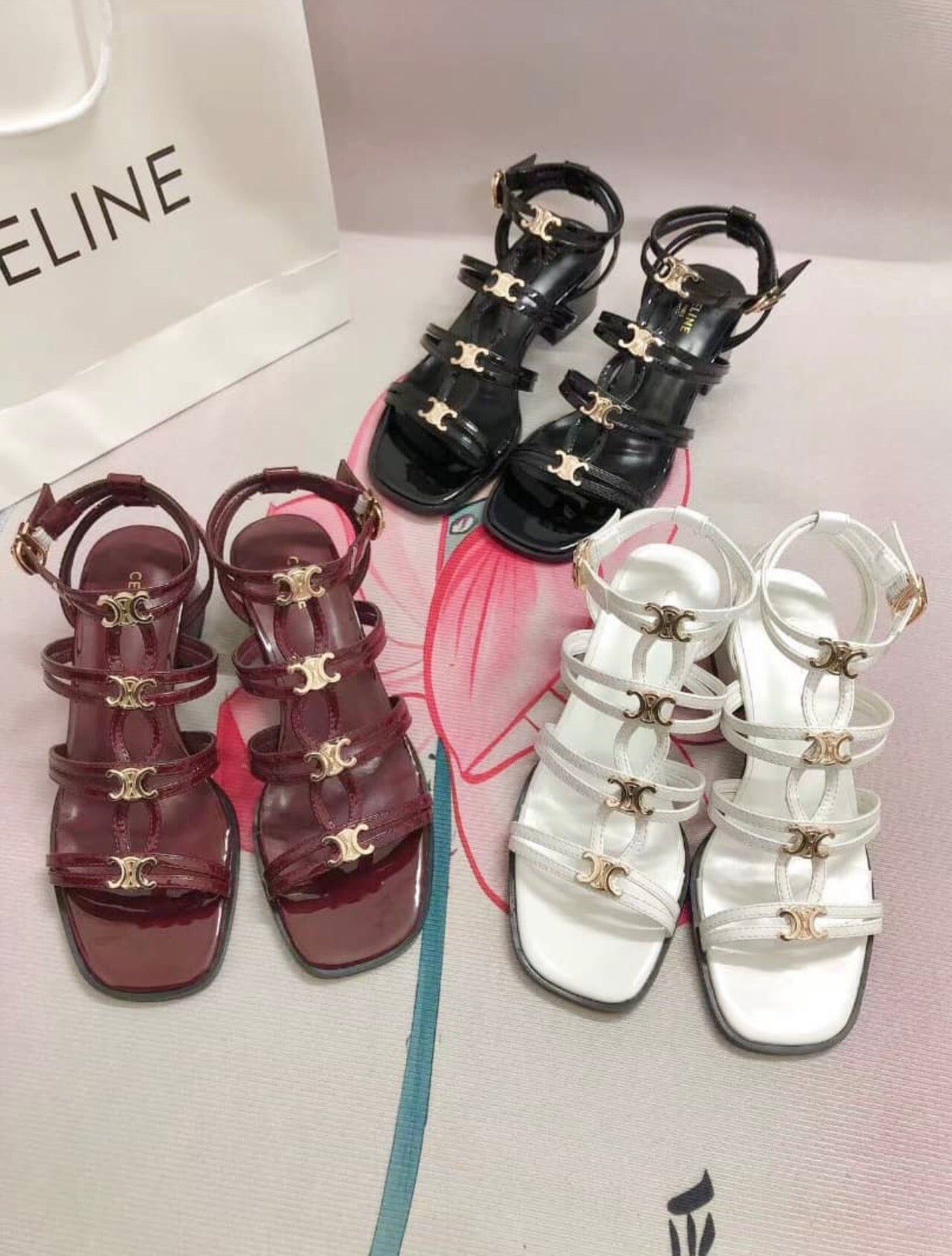 Elle Link Strap Sandals