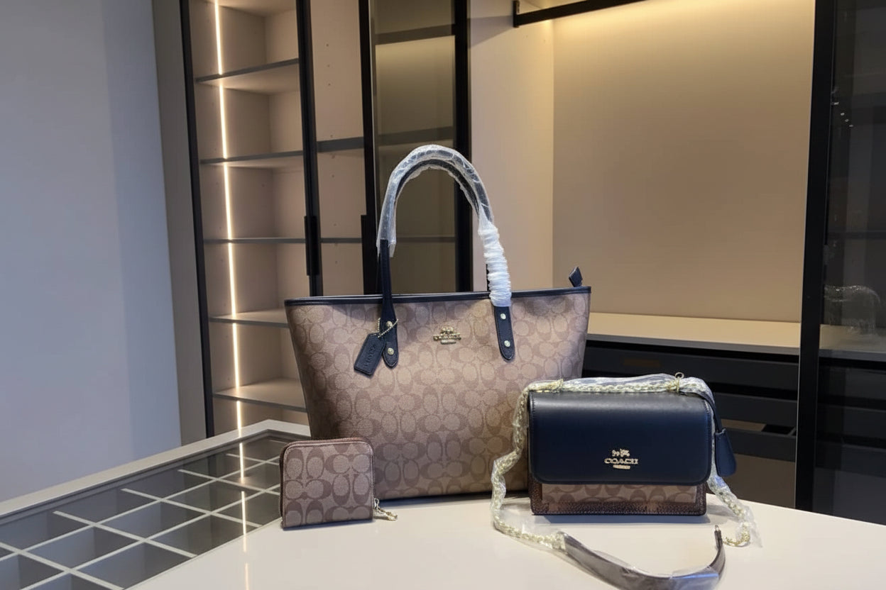 Classic Contrast Signature 3 Piece Luxe Set