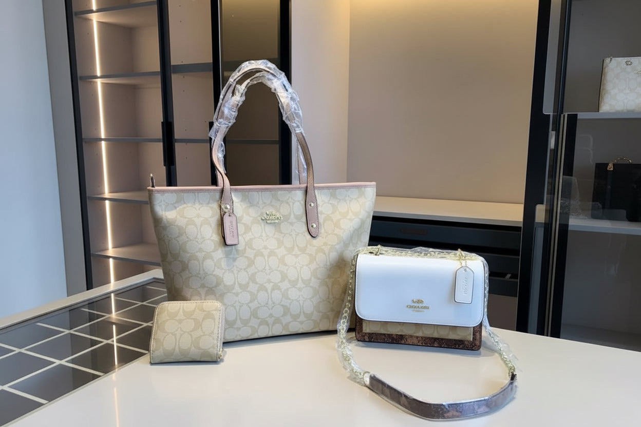 Classic Contrast Signature 3 Piece Luxe Set