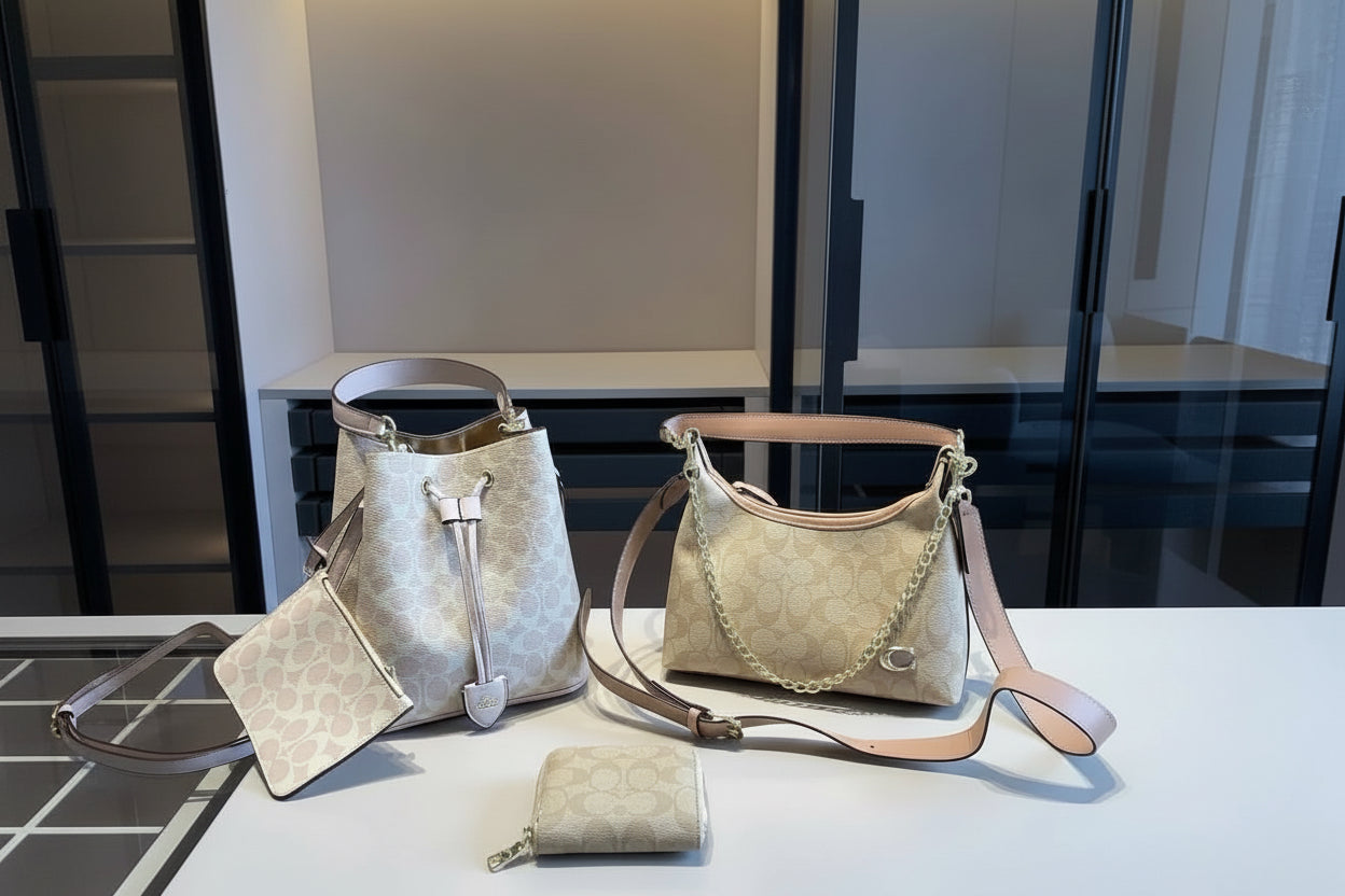 Signature Monogram 4 Piece Luxe Set